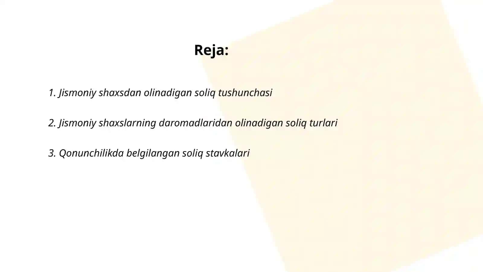 Jismoniy shaxsdan olinadigan soliq 2