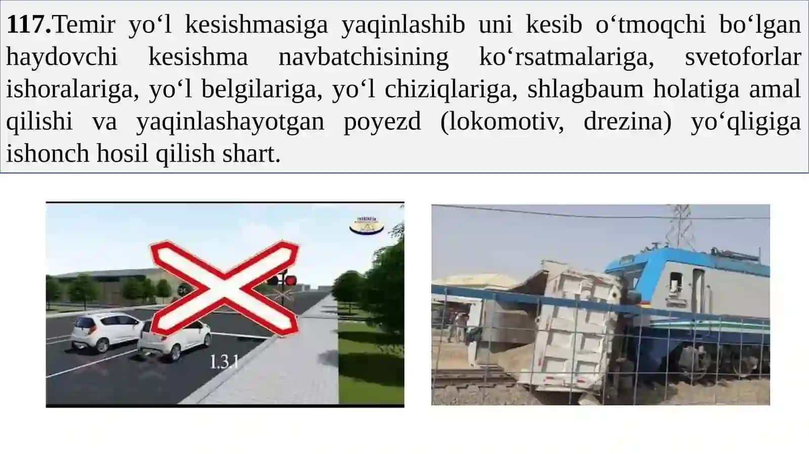 Temiryo‘l kesishmalar 2