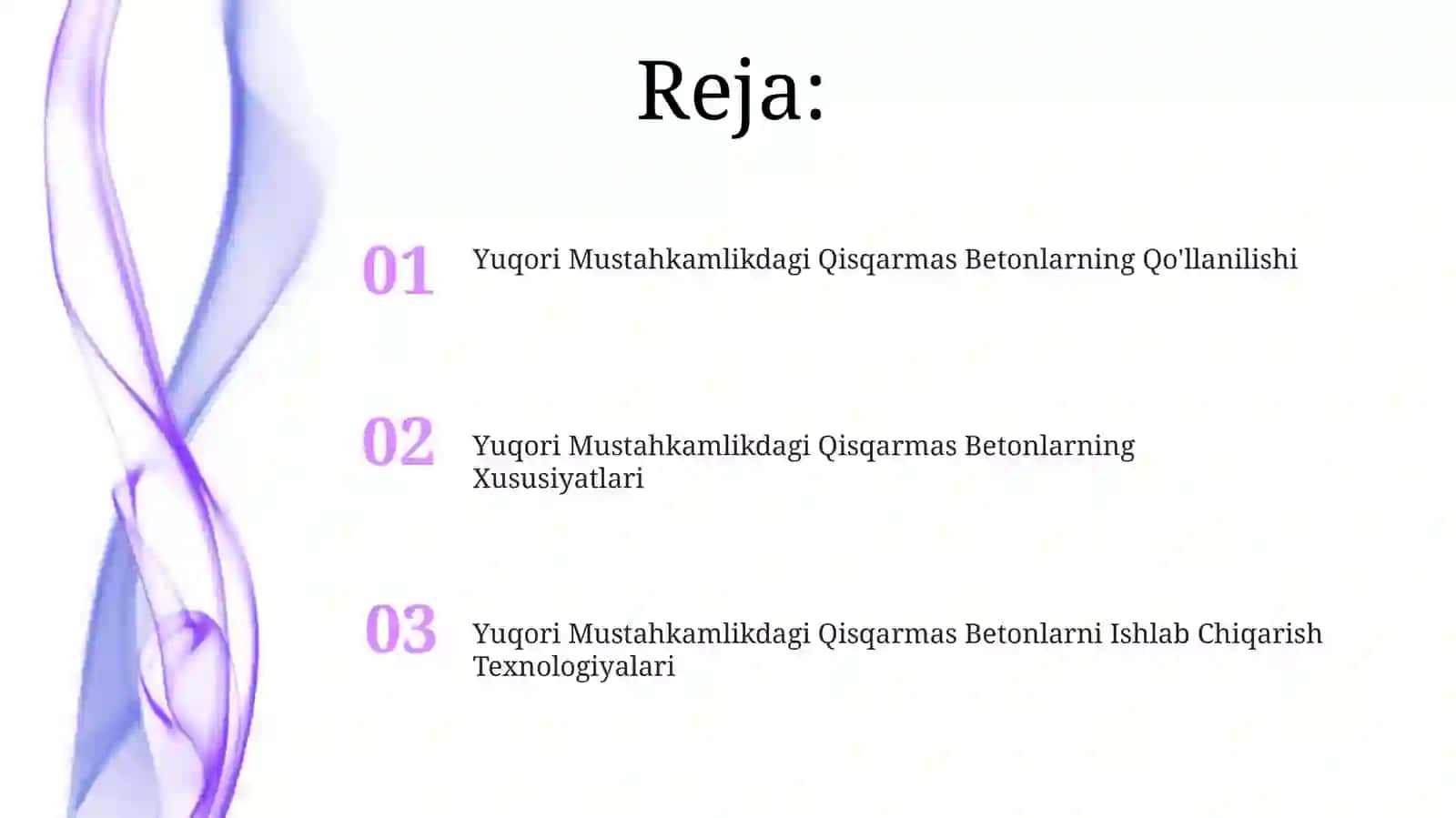 Yuqori Mustahkamlikdagi Qisqarmas Betonlarning Qo'llanilishi 2