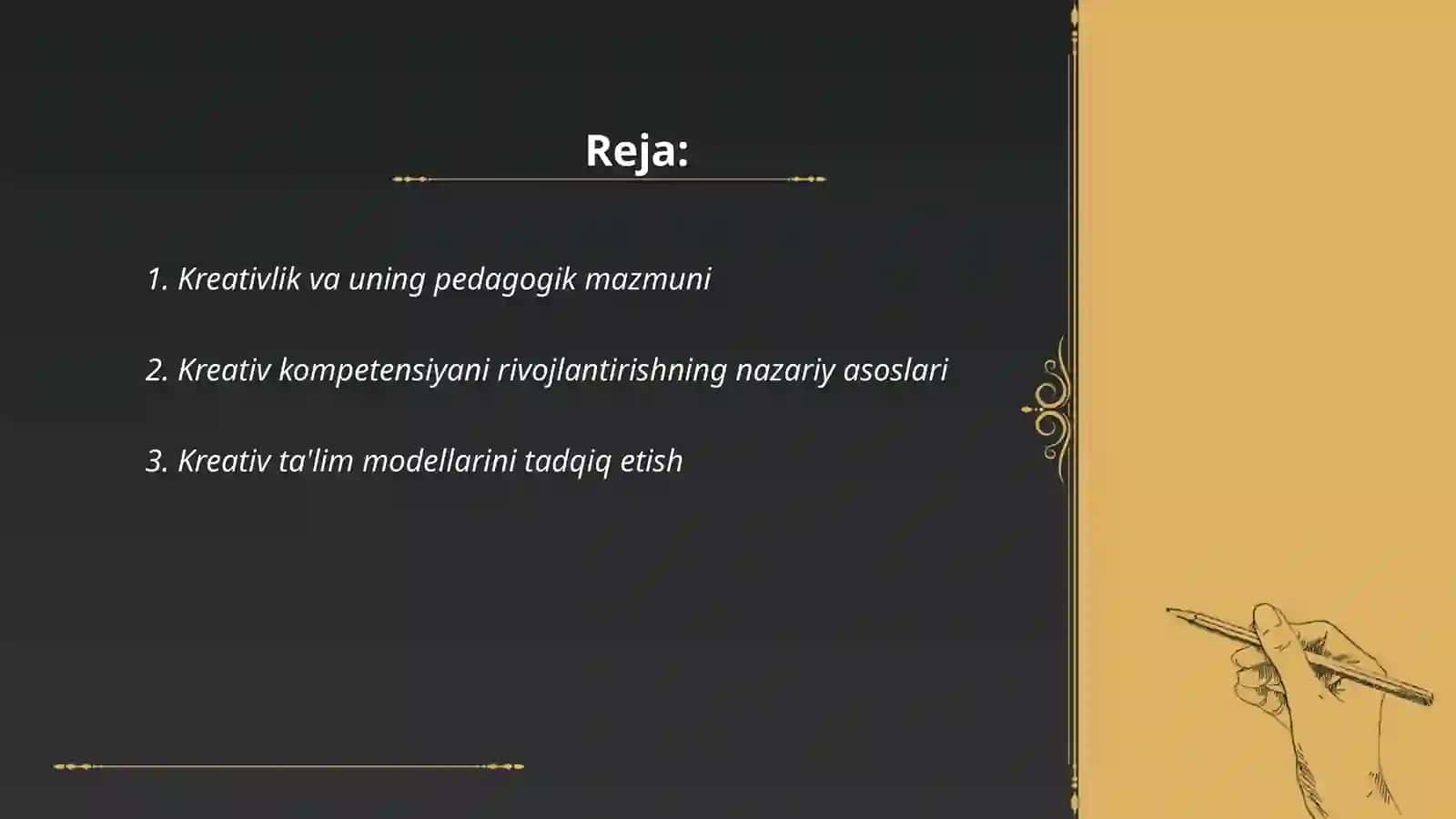 Pedagogning kreativ kompetensiyasini shakllanishning tamoyillari va omillari 2