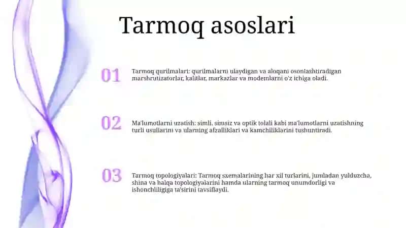 Kompyuter Tarmoqlari.Internet Va Butun Jahon OʻRgimchak ToʻRi 2