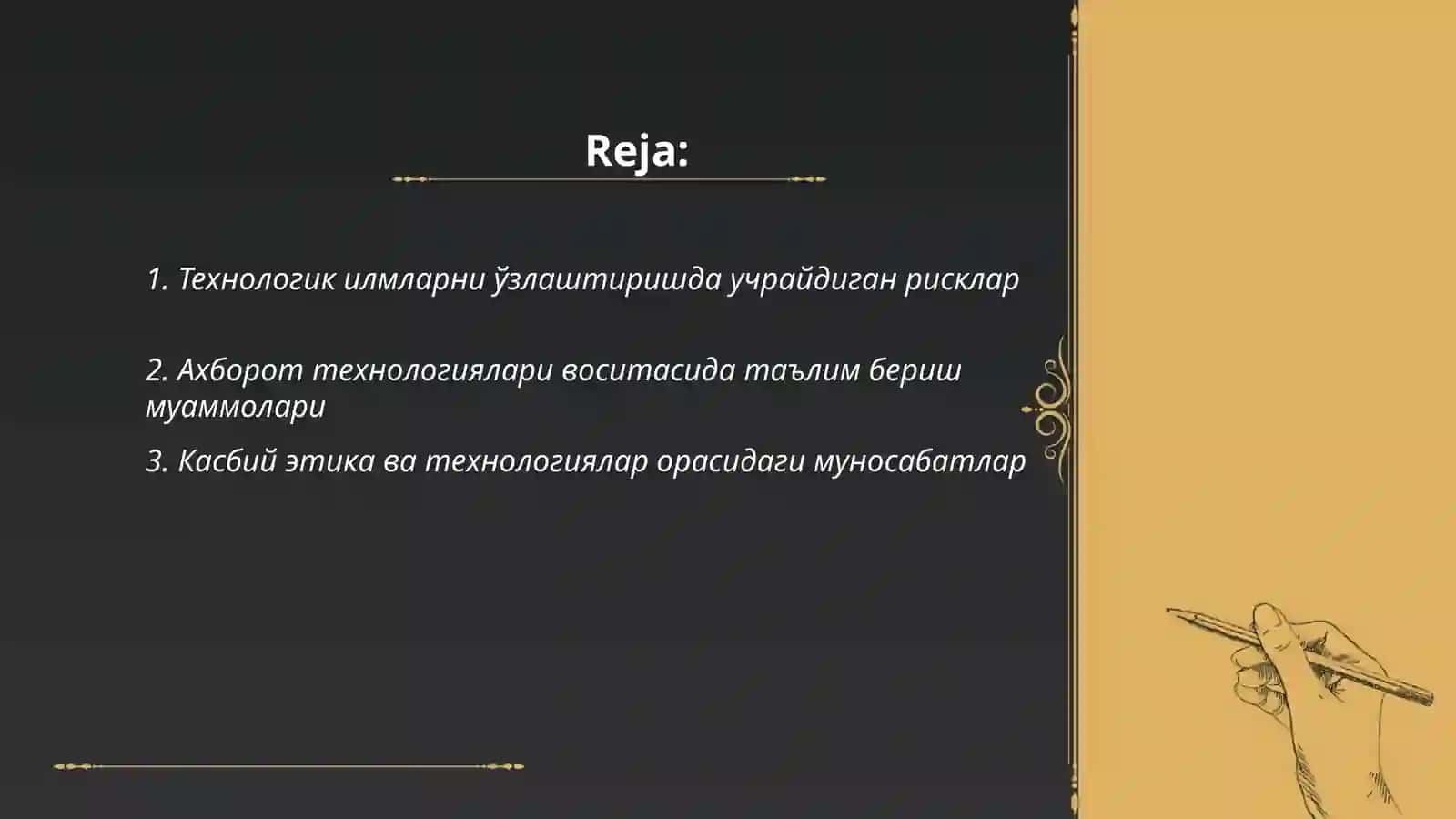 Педагоглик касбида техналогик рисклар ва уларни бартараф етиш йоллари 2