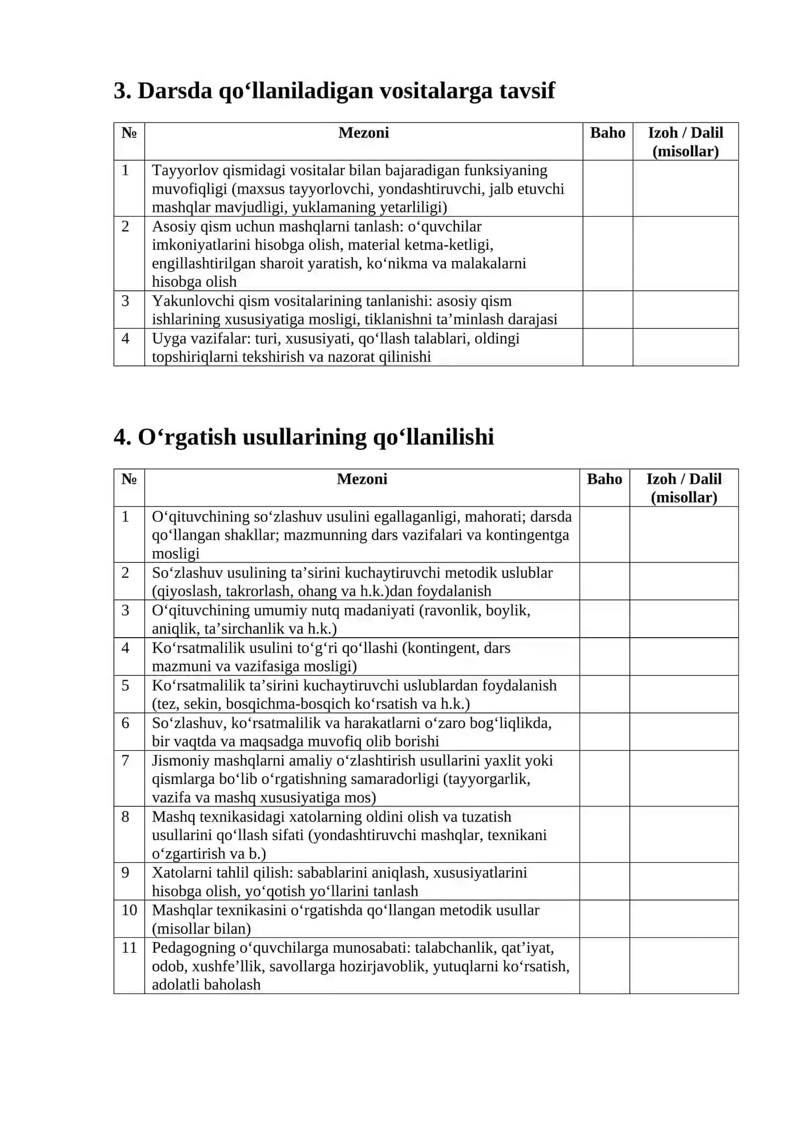 DARS TAHLILI BLANKASI 2