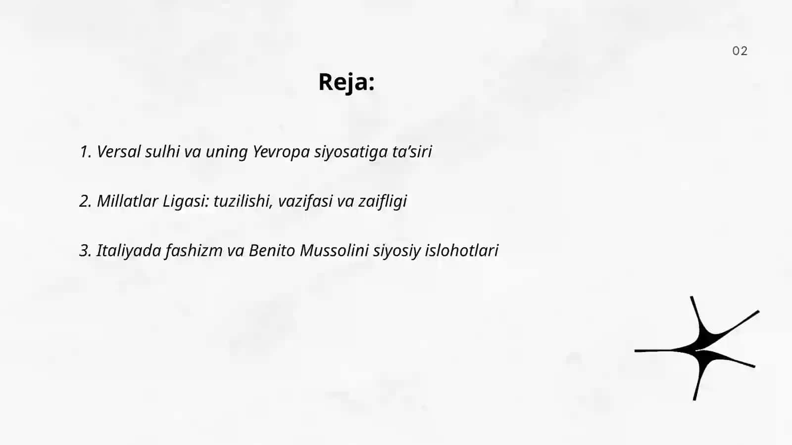 Versal sulhi va Yevropa siyosati 2
