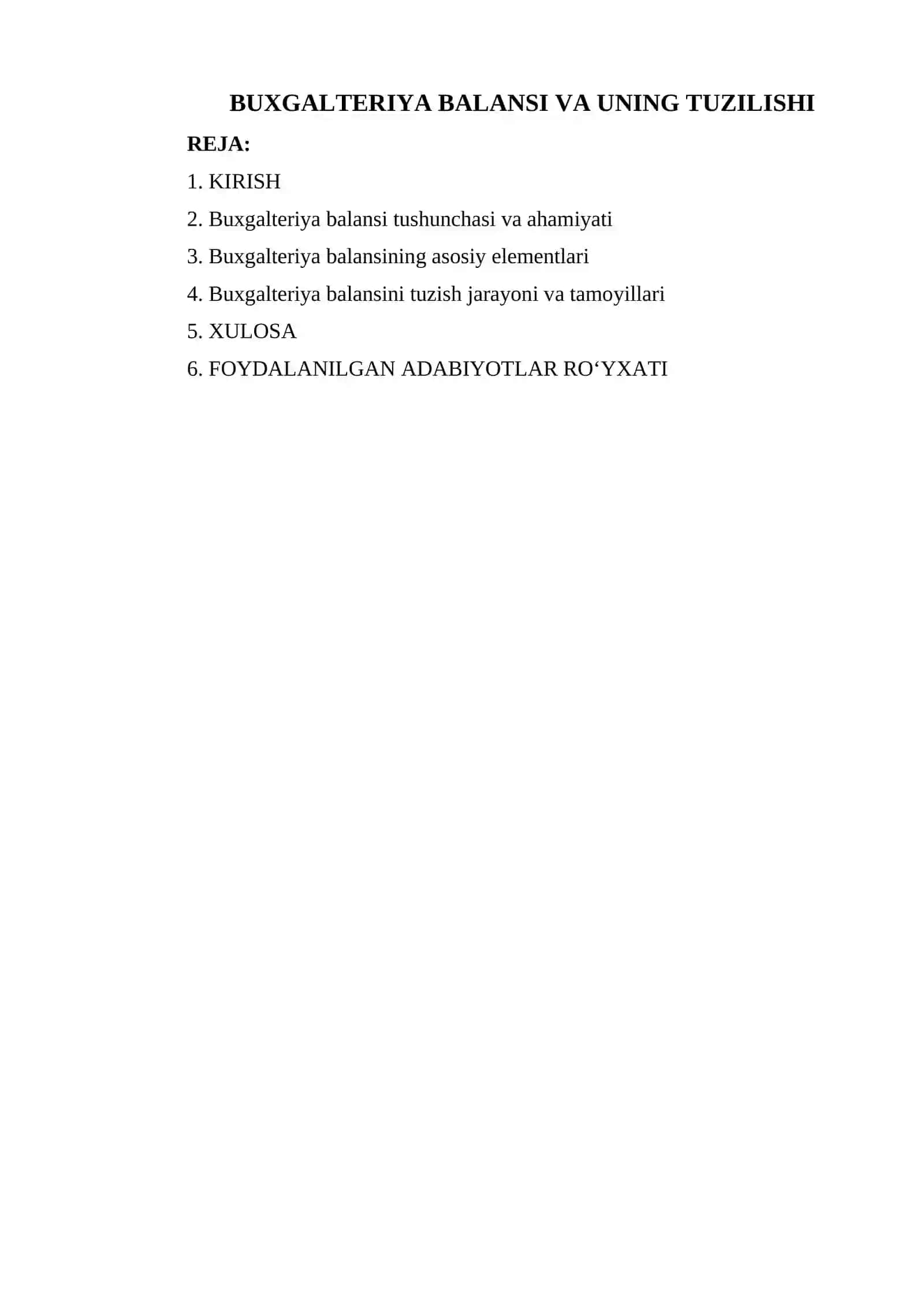BUXGALTERIYA BALANSI VA UNING TUZILISHI 2