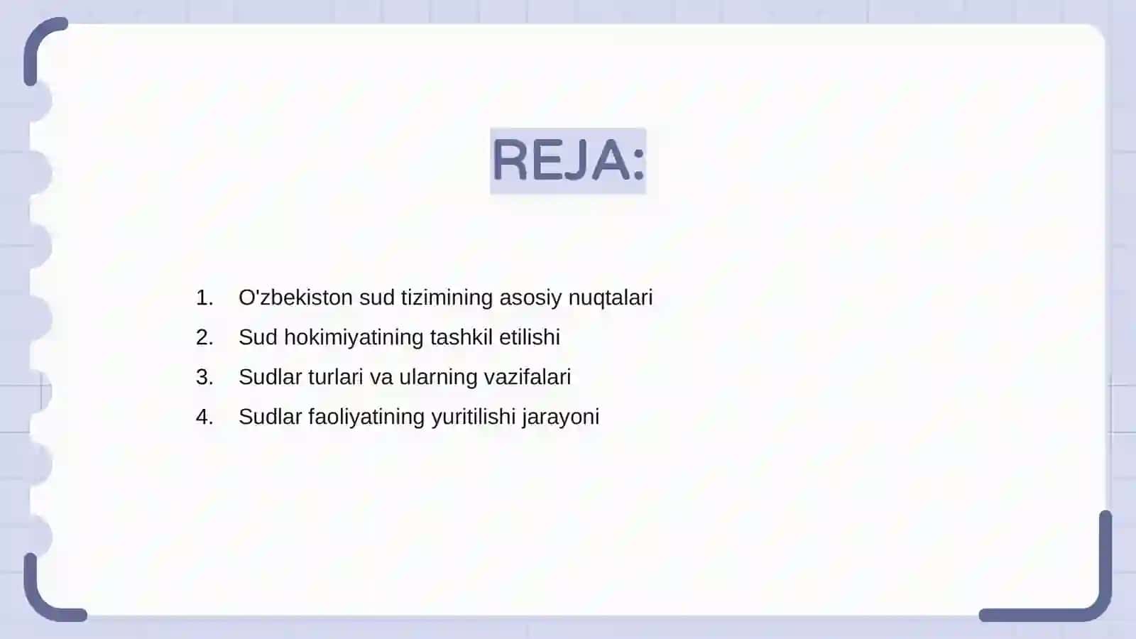 O'zbekistonda Sud hokimyati tizimi 2