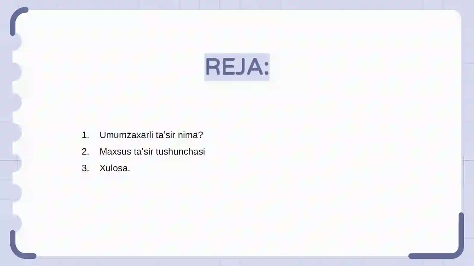 Kimyoviy omillarni umumzaxarli va maxsus taʼsiri haqida tushunalar 2