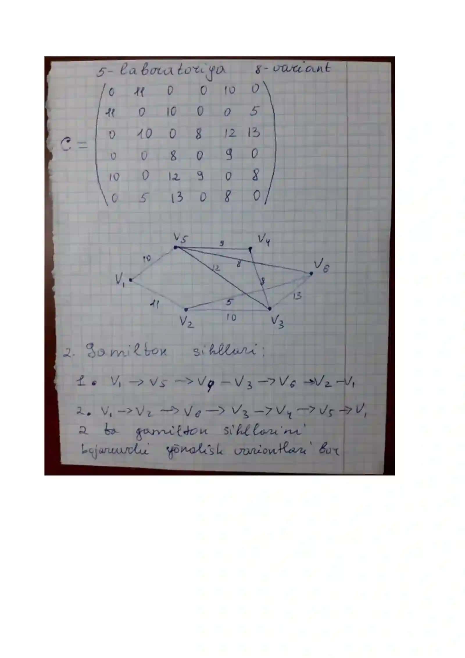 Algoritmlarni loyihalash 2