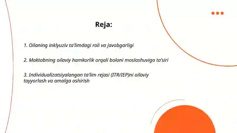 Alohida talim ehtiyojlari 2