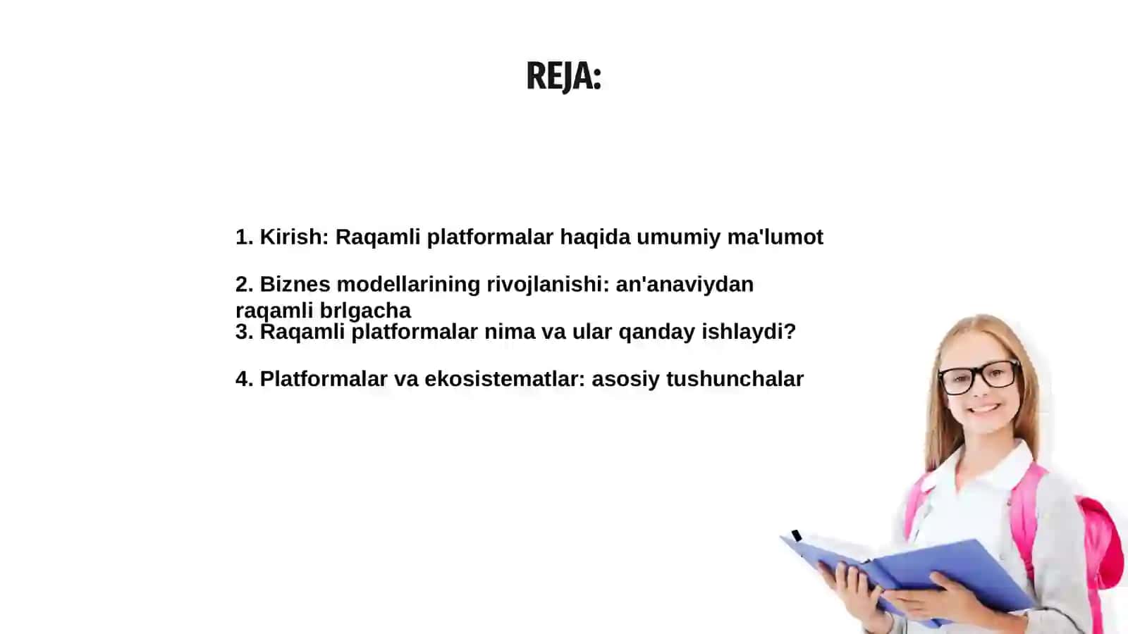 Raqamli platformalar va biznes modellarining rivojlanishi 2