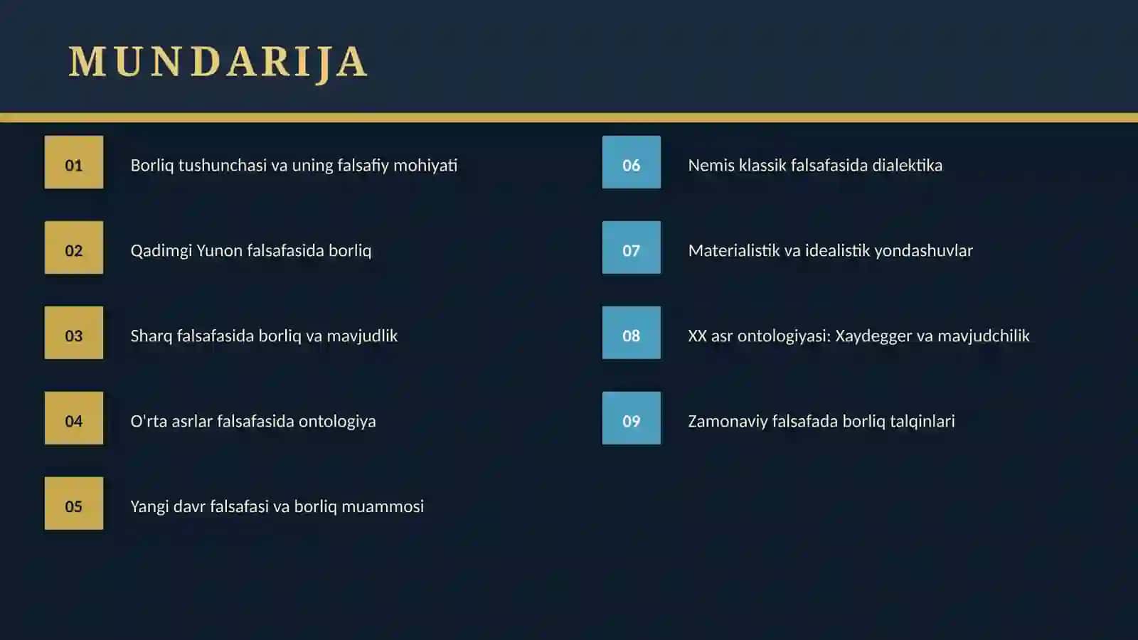 FALSAFA TARIXIDA BORLIQ HAQIDAGI QARASHLAR DIALEKTIKASI 2