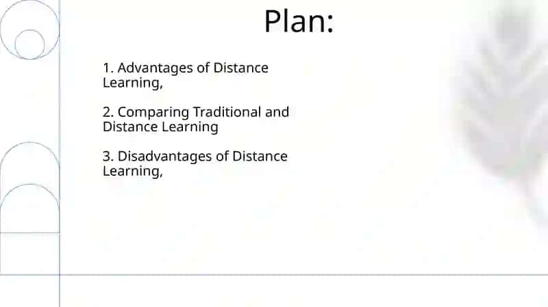 Distance learning:advantages and disadvantages 2
