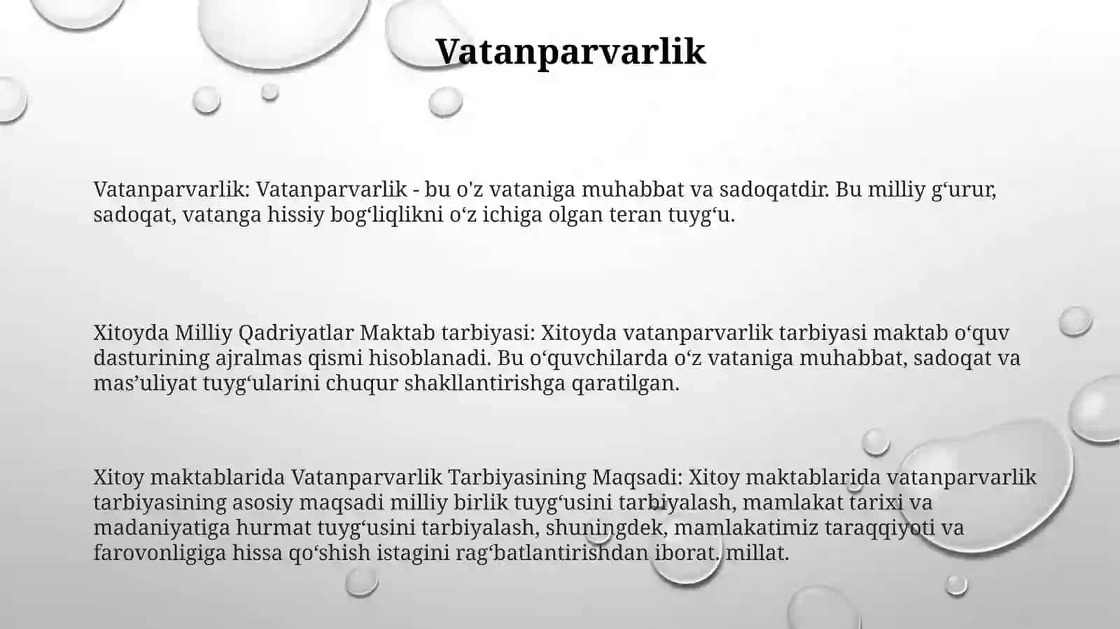 Xitoyda Milliy Qadriyatlar Maktab Tarbiyasi 2