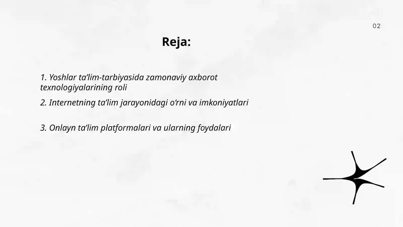 Yoshlar ta’lim-tarbiyasida zamonaviy axborot texnologiyalarining o‘rni va ahamiyati 2