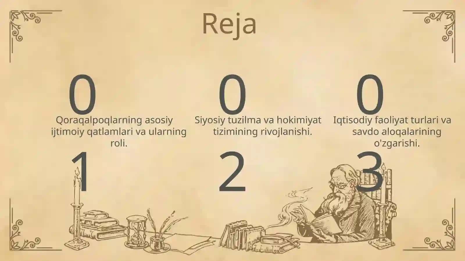 XVI-XIX asrlarda Qoraqalpoqlarning ijtimoiy - siyosiy va iqtisodiy ahvoli 2