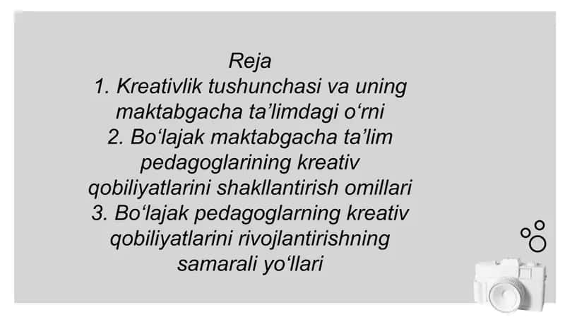 Bo'lajak maktabgacha ta'lim pedagoglarini kreativ qobiliyatlarini rivojlantirish 2