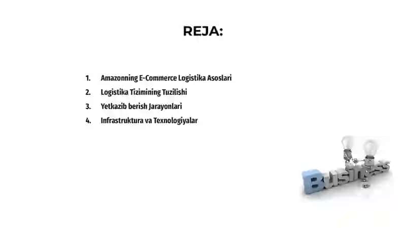 Amazonning E-Commerce Logistika Asoslari 2