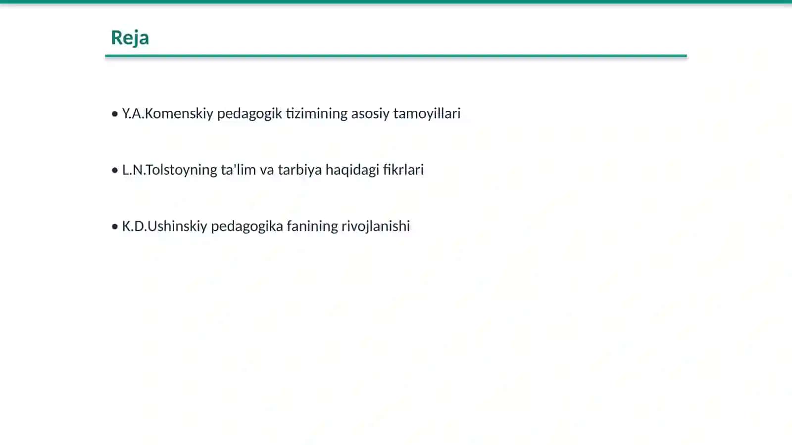 Y.A.Komenskiy pedagogik tizimi 2