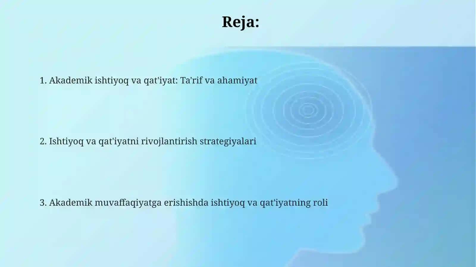 Akademik konikma talabalari foilyatidegi va dolbzarligi 2