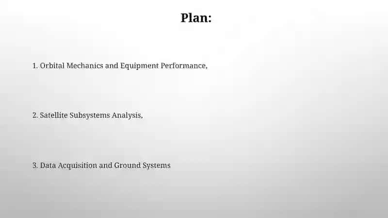 Analysis of equepment artificial Earth satellites 2