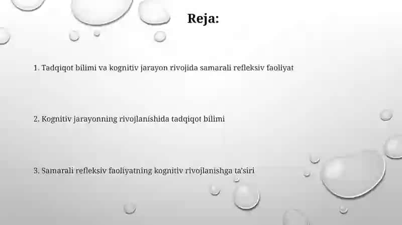 Bilish jarayonini rivojlantirishda tadqiqiy bilish va samarali refleksiv faoliyat 2