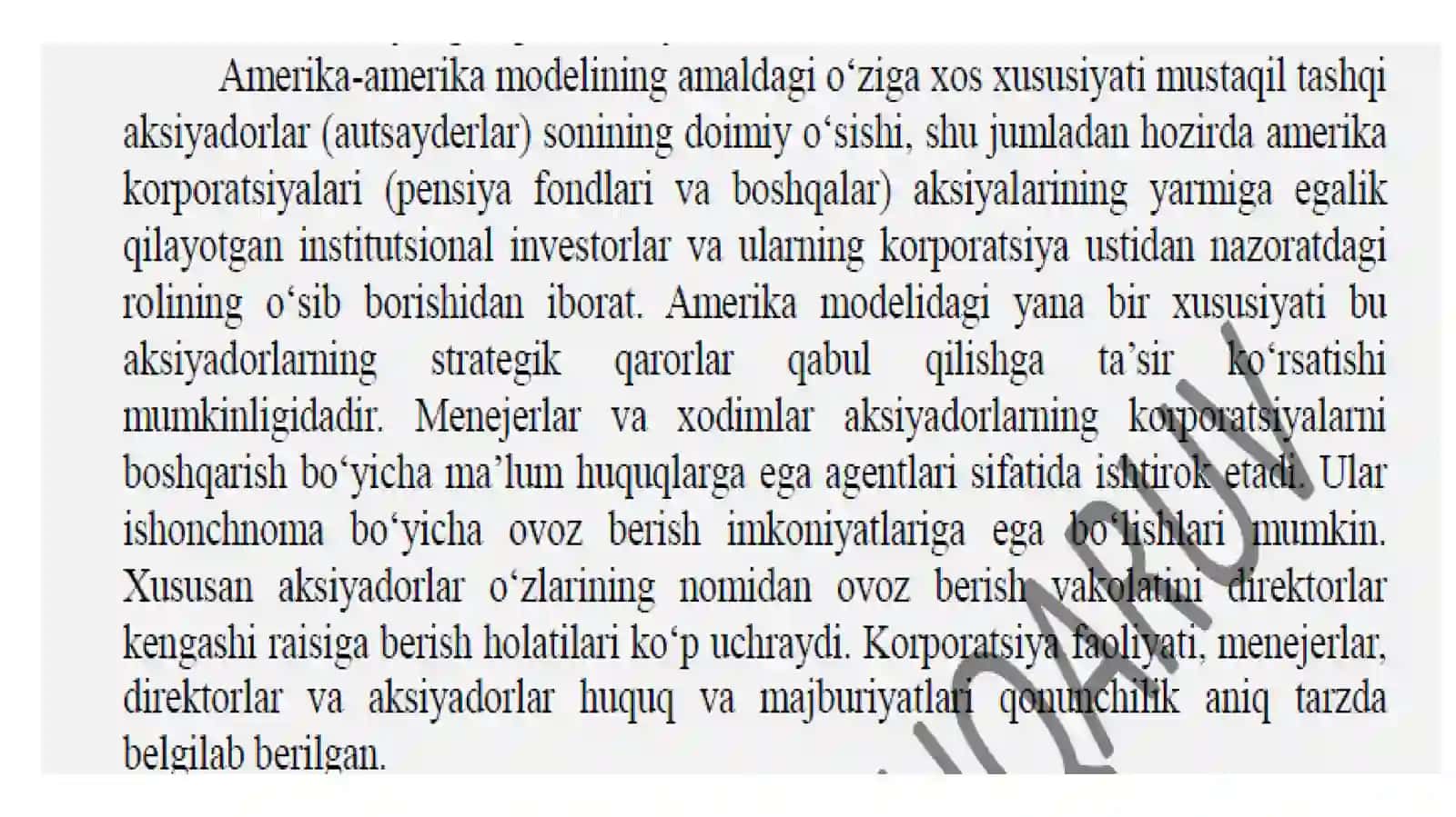 Korporativ boshqaruvning asosiy prinsiplari 2