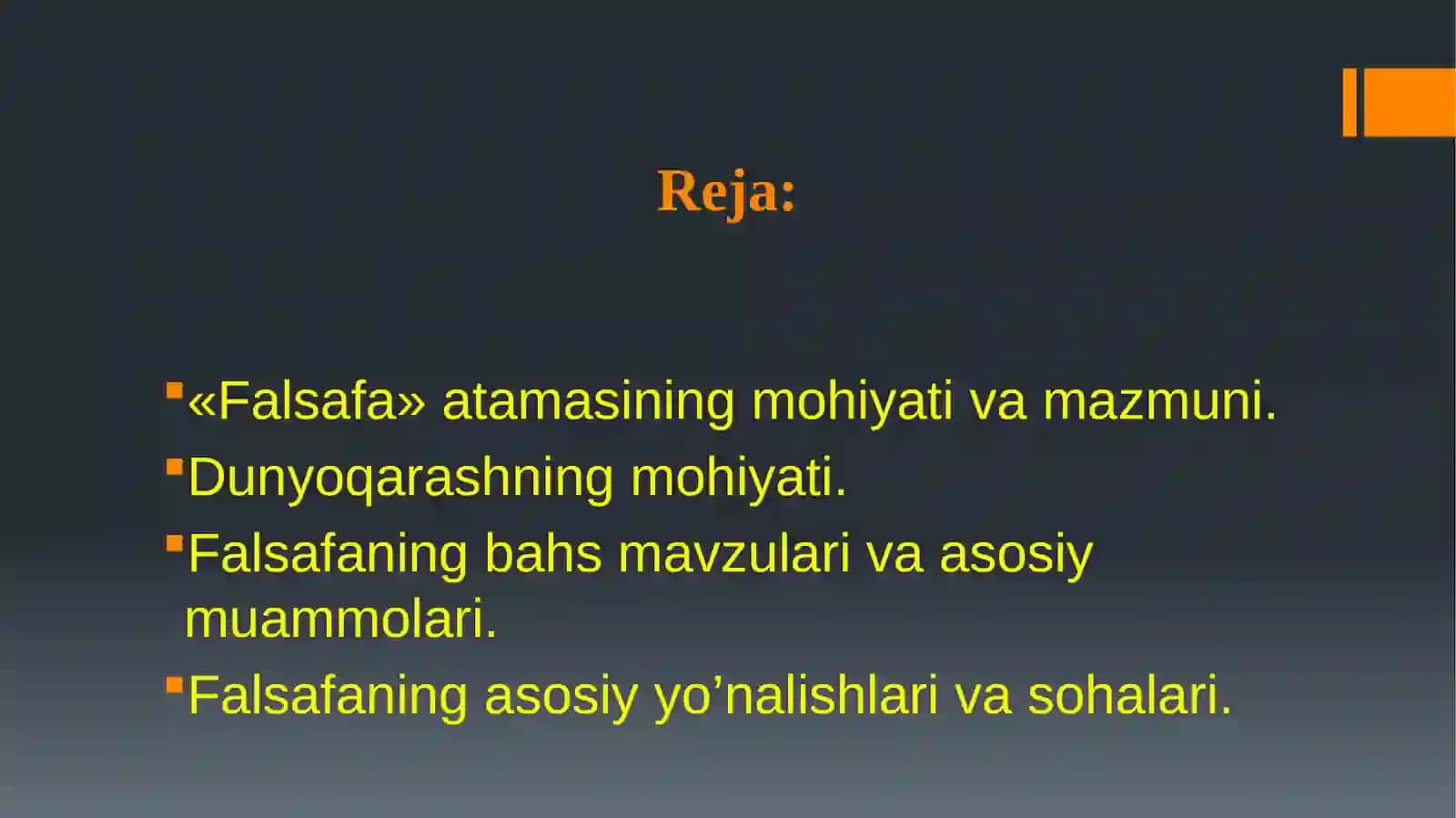 Sharq falsafasi sharqshunoslikning asosiy yo‘nalishi sifatida 2