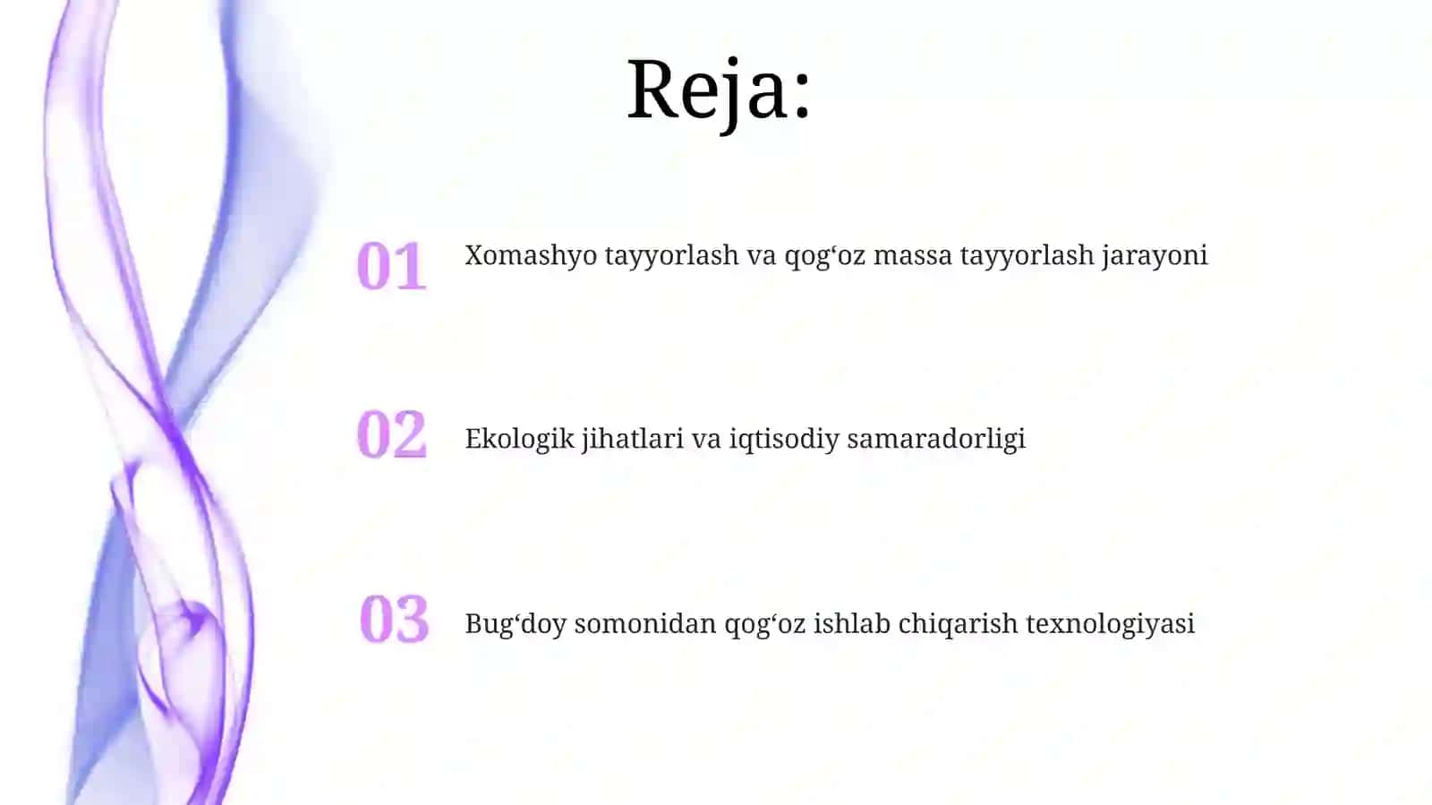 Bug‘doy somonidan qog‘oz ishlab chiqarish texnologiyasi 2