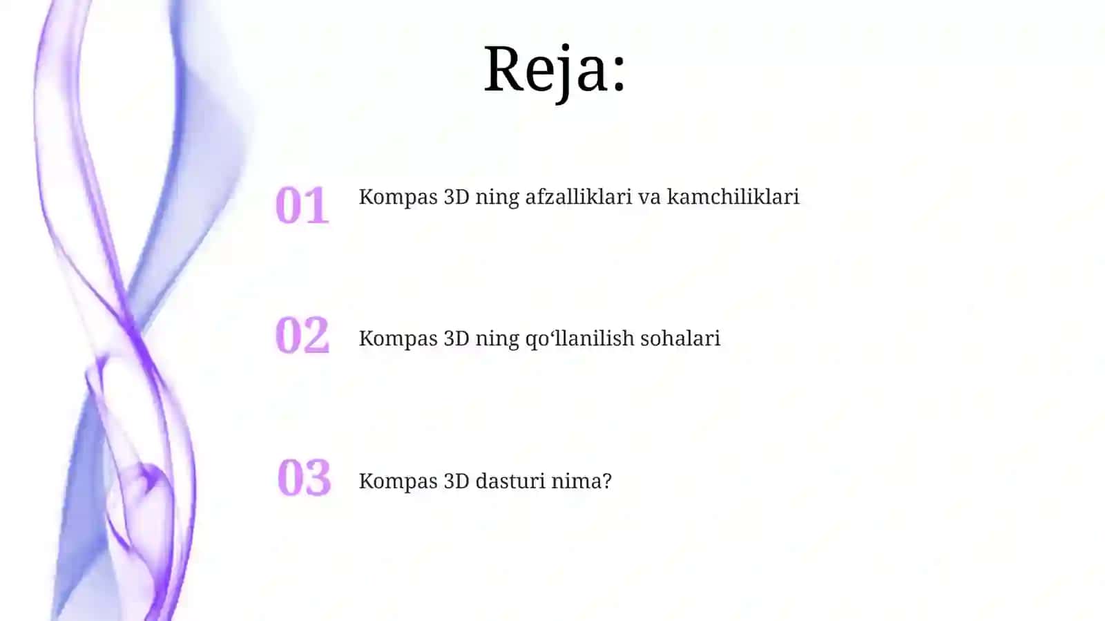 Kompas3D dasturining mavzu qaysi sohalarda qo'llaniladi? 2