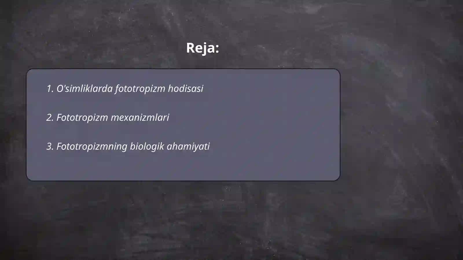 O'simliklarda fototropizm, fotonastiya, geotropizm hodisalarini kuzatish 2