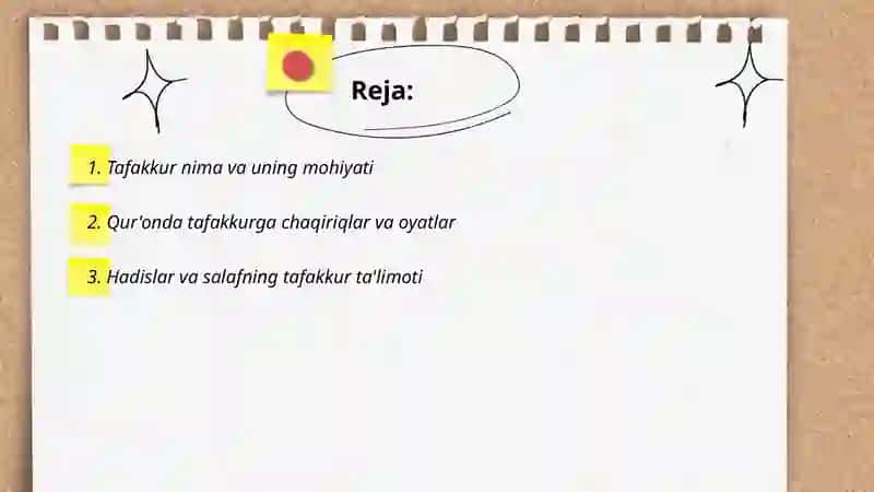 Tafakkur 2