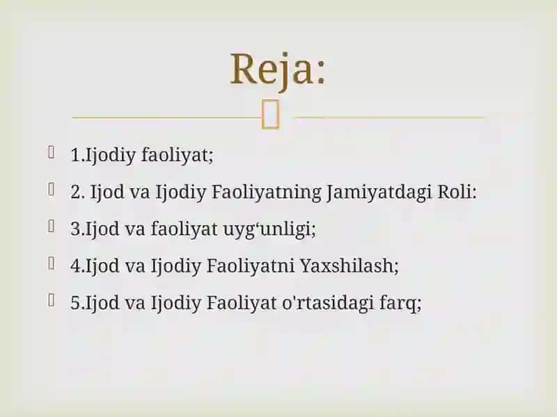 Ijodvaijodiyfaoliyatuyg‘unligi 2