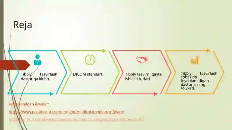 Tibbiytasvirlarniqayta ishlash dasturi 2