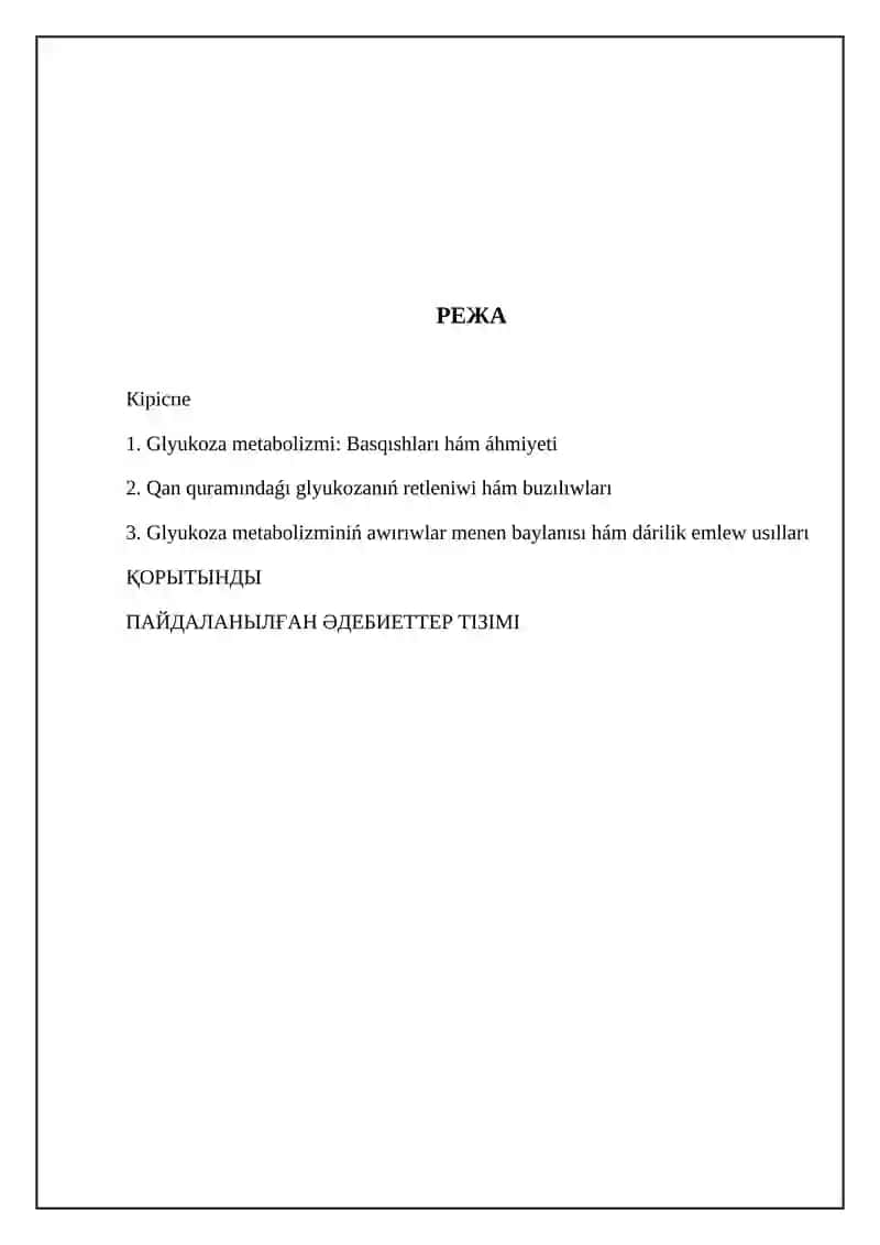 Glyukozanin metobalizmi ham onin ahimiyeti 2
