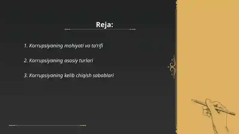 Korrupsiyaning mohiyati va uning oqibatlari 2