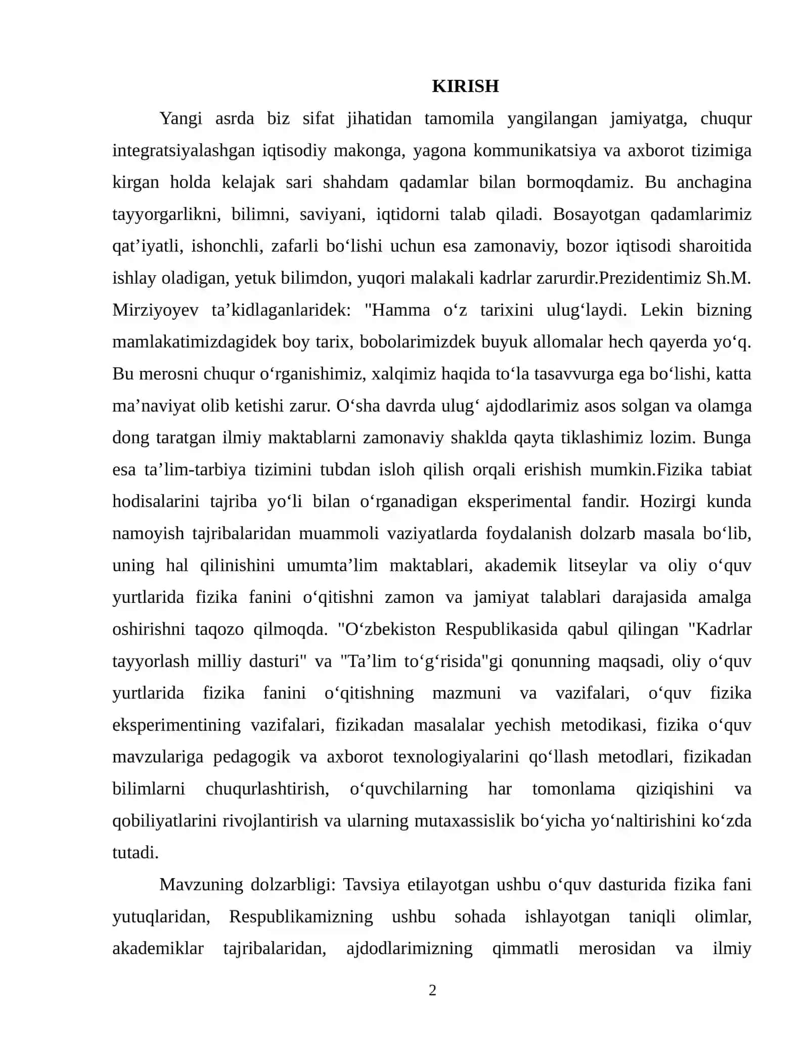 Fizikadan namoyish eksperimentlaridan muammoli foydalanishning turlicha usullari 2