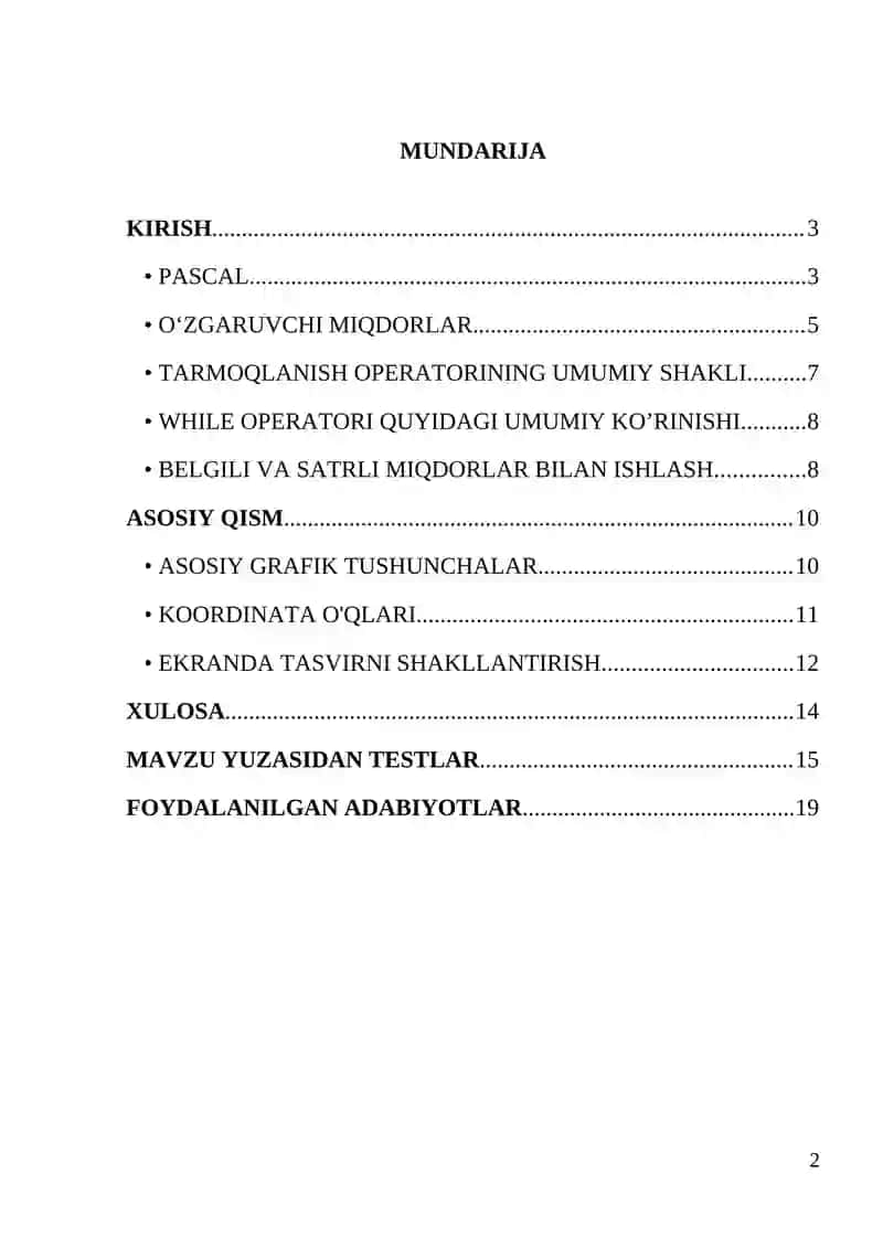 "Tibbiyotda axborot texnologiyalari" 2