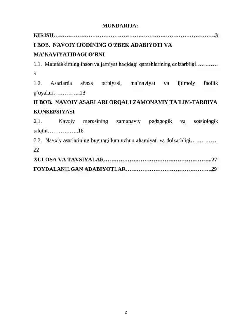 Alisher Navoiy asarlarida shaxs dunyoqarashi va ijtimoiylashish masalalarining yoritilishi 2