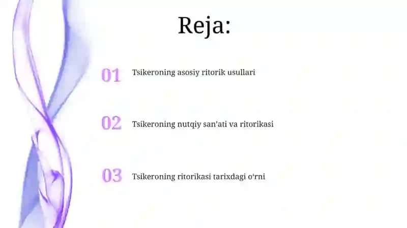 Tsikeronning nutqiy sanʼati va ritorikasi 2