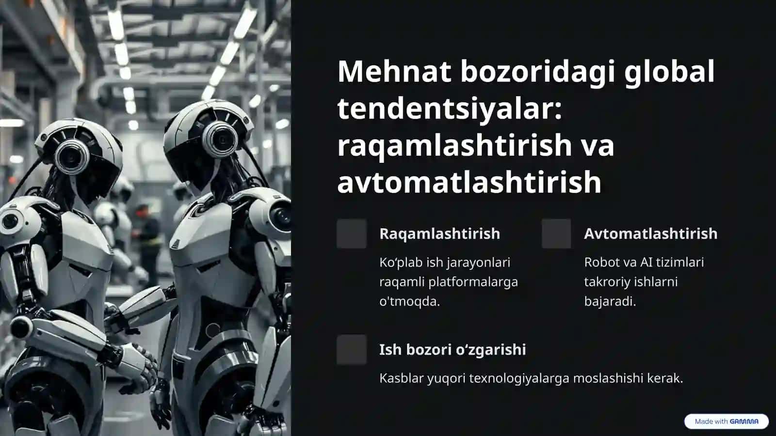 Yaqin Kelajakda Mehnat Bozorining Rivojlanishi 2