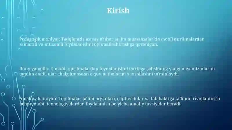 Maktablarda Uyali Aloqa Vositalaridantartibli Va Samarali Foydalanish Mexanizmini Makomillashtirish 2