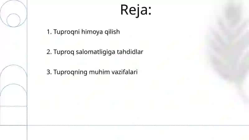 Tuproqning ahamiyati va uni muhofaza qilish 2