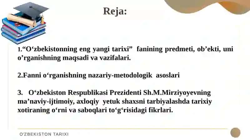 O‘ZBEKISTONNING ENG YANGI TARIXI 2