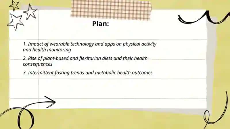 Healthy Lifestyle:Trends and Challenges 2