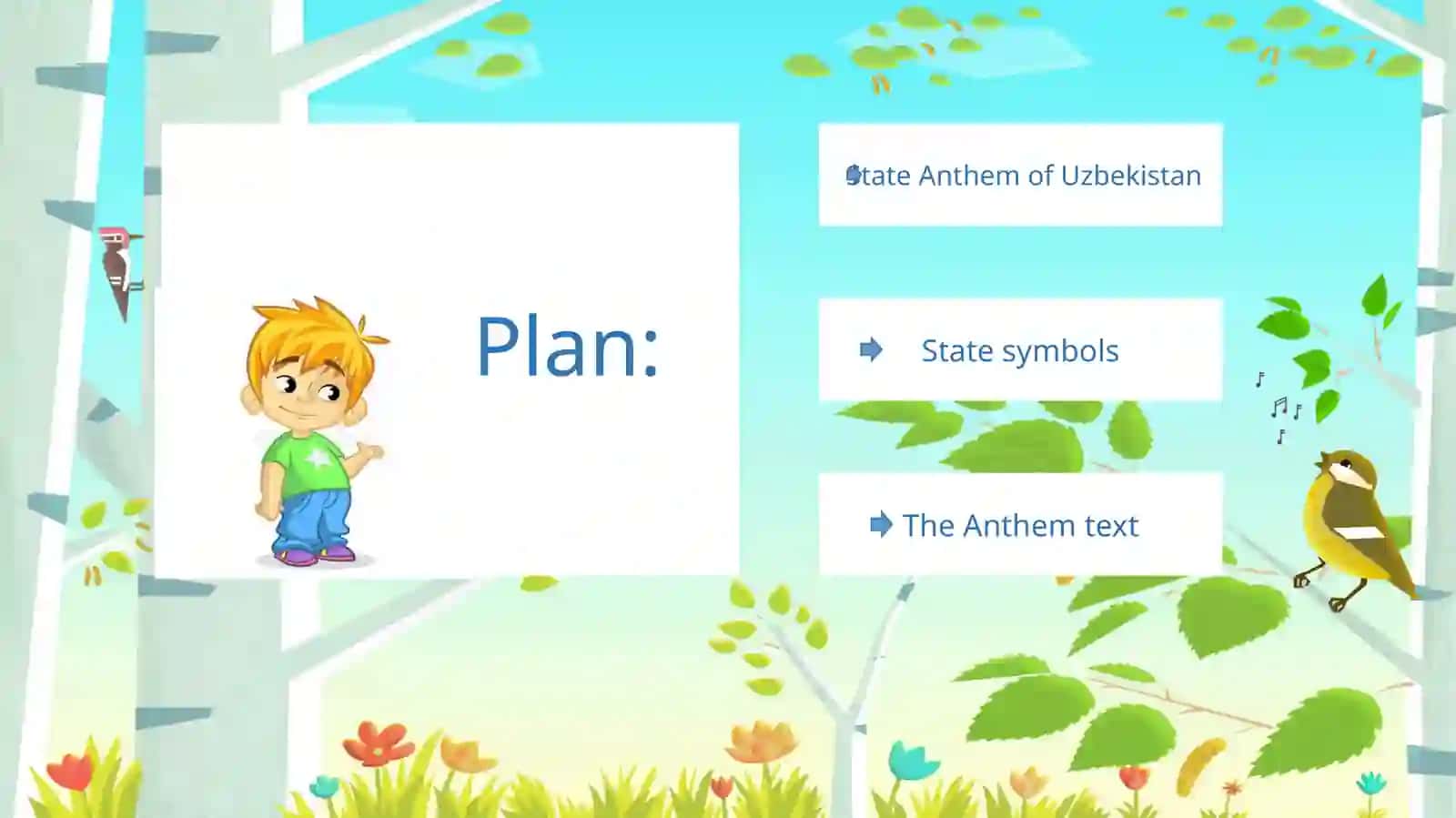 The Anthem of the Republic of Uzbekistan 2
