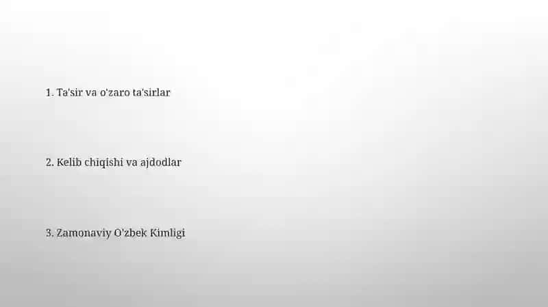 O'zbek xalqining etnik shakllanishi 2