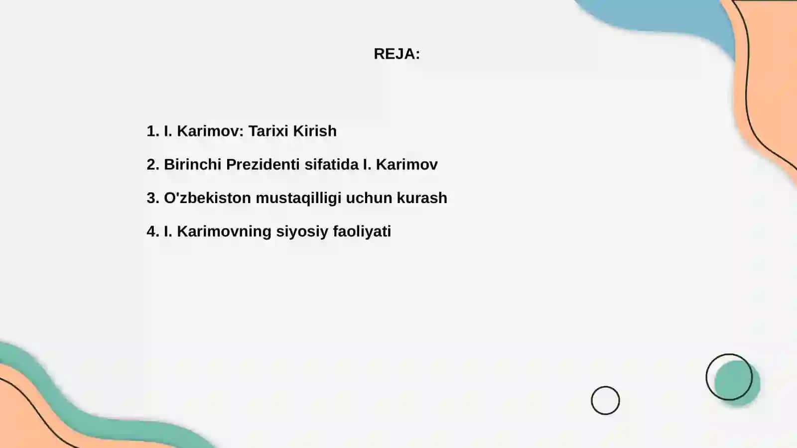 I.Karimov-O'zbekiston Respublikasining Birinchi Prezidenti 2