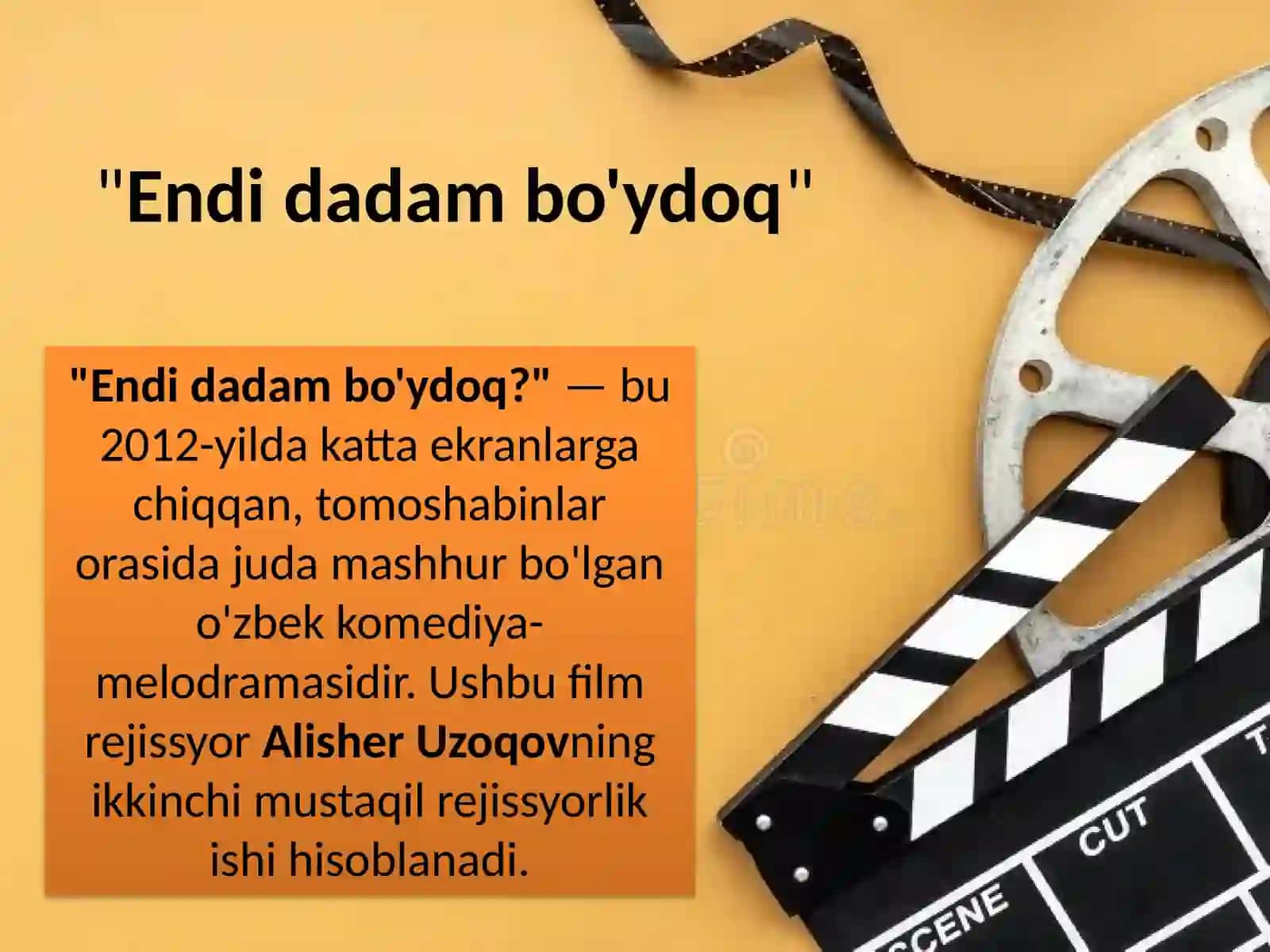 «ENDI DADAM BO'YDOQ» 2