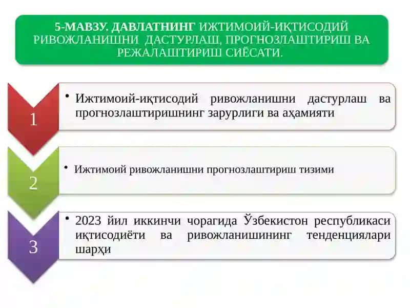 Iqtisodiy siyosatga kirish: O’quv qo’llanma 2