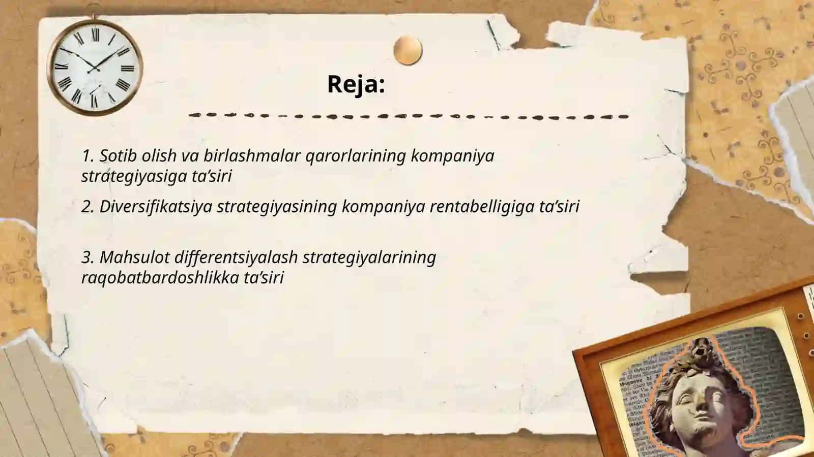 Biznes strategiyasini tahlil qilish: Turli kompaniyalar tomonidan qabul qilingan strategik qarorlar va ularning ta’siri 2